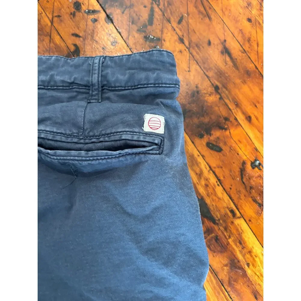 Marine Layer Dark Blue Chino Shorts Summer Casual